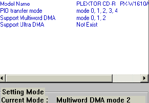 The PIO Mode 4 (default)